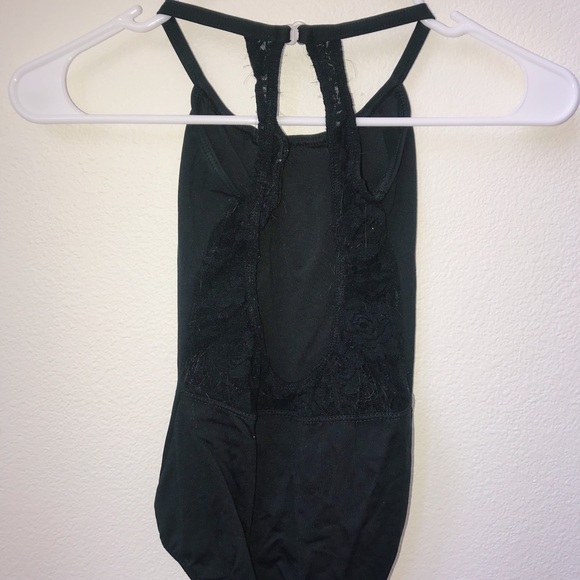 basic black leotard - Picture 2 of 3